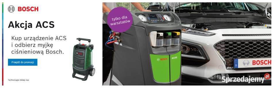 Acs 563 1234yf 13500 pln Promocja Bosch myjka w Stacje klimatyzacji Bielsko-Biała