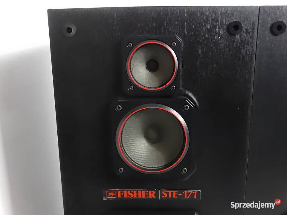 Kolumny Fisher STE171 HiFi Vintage Stan wizualny lubelskie Biłgoraj sprzedam