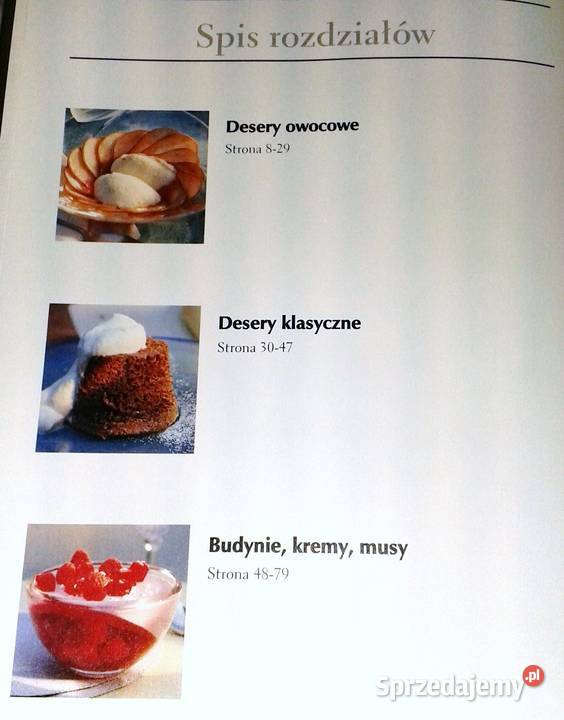 Desery Dr Oetker Aniela Konopacka Ewa Chełm