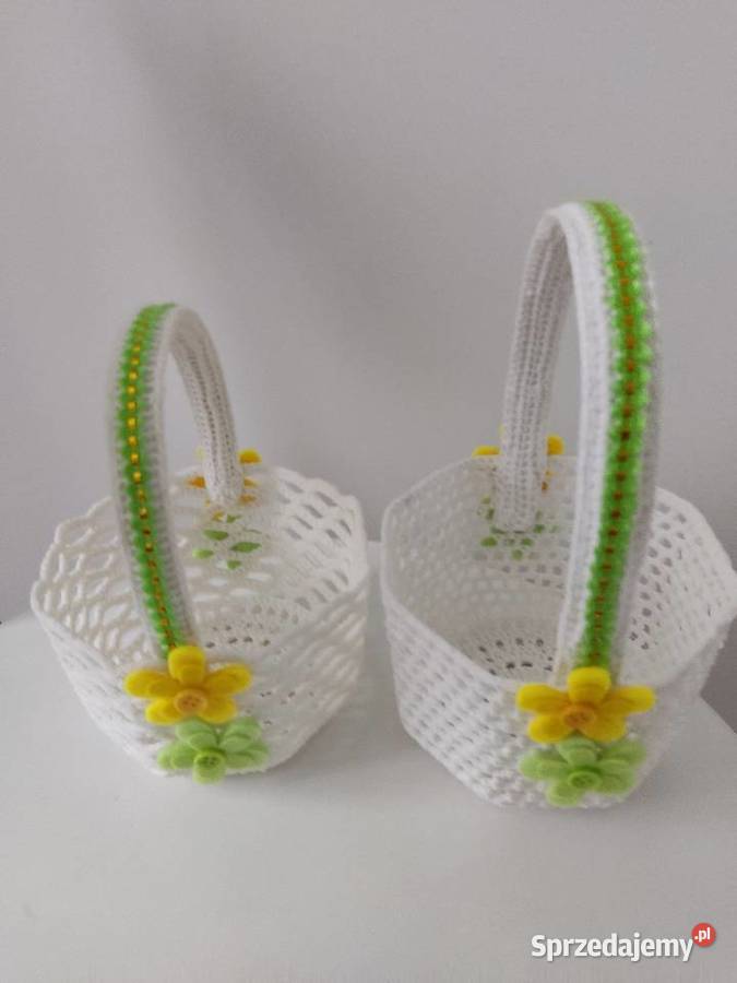 Koszyki szydelkowe Dębica