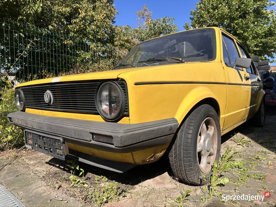 VW golf mk1 Youngtimer aluminiowe felgi Zbąszyń sprzedam