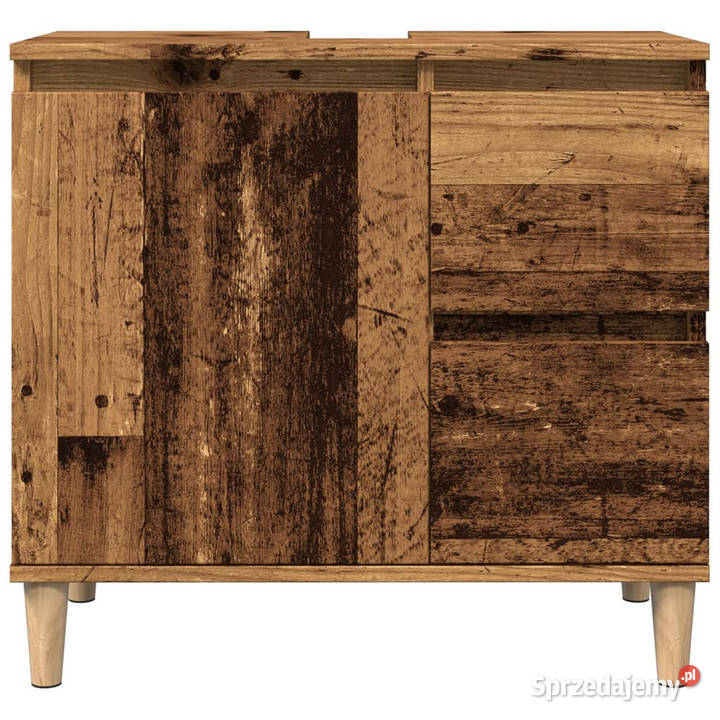 Szafka pod umywalkę stare drewno 65x33x60 Warszawa