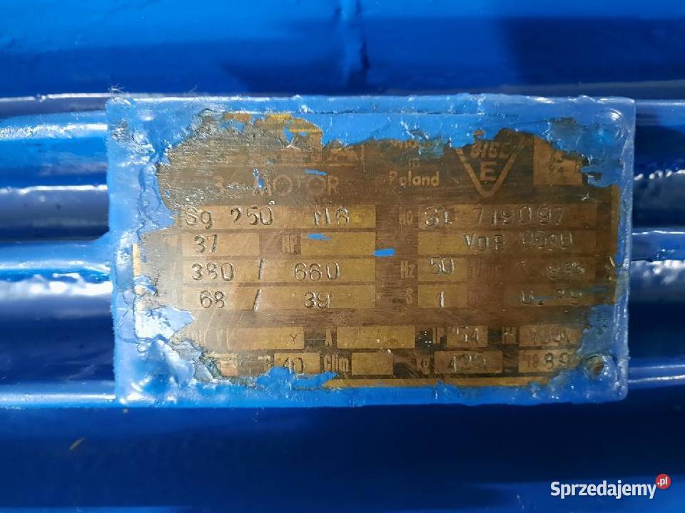 Silnik elektryczny 37kw 985obr sprzedam