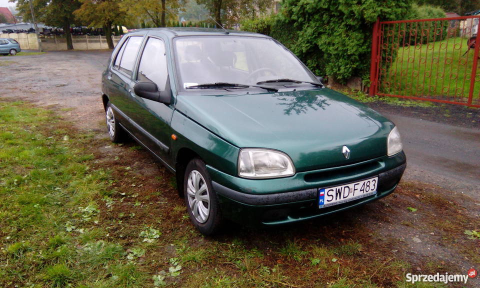 OKAZJA Renault Clio I 12 60 zielony Clio śląskie