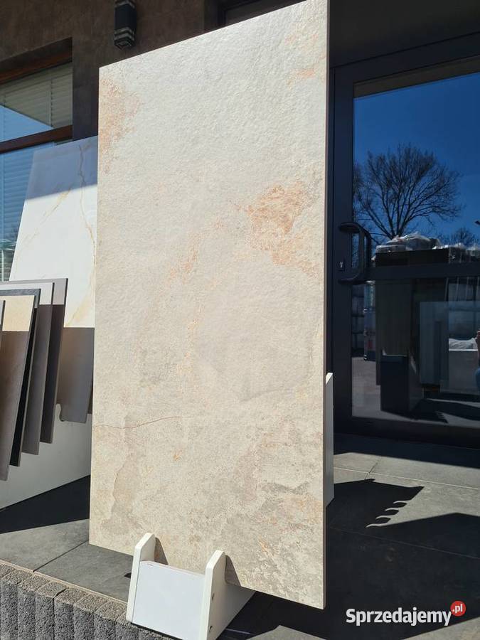 PŁYTKA gres Caffeine Beige KORATER 598X1198X20 Opoczno