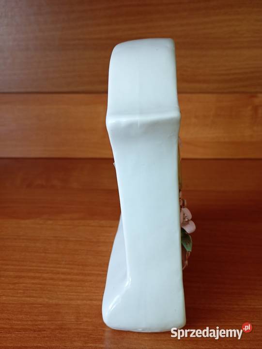 Zegar porcelanowy z czasów PRL z Chodzieży Katowice