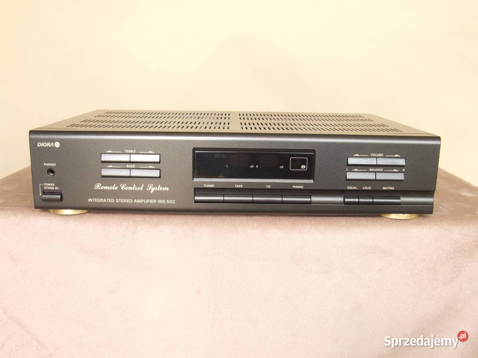 Wzmacniacz DIORA WS 502 wymienione elektrolity Chotomów