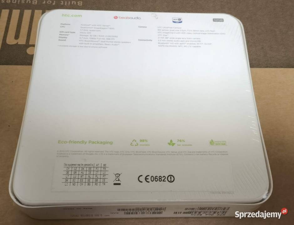 HTC One m801 n 232 GB srebrny smartfon wspaniały Elektronika Gliwice sprzedam