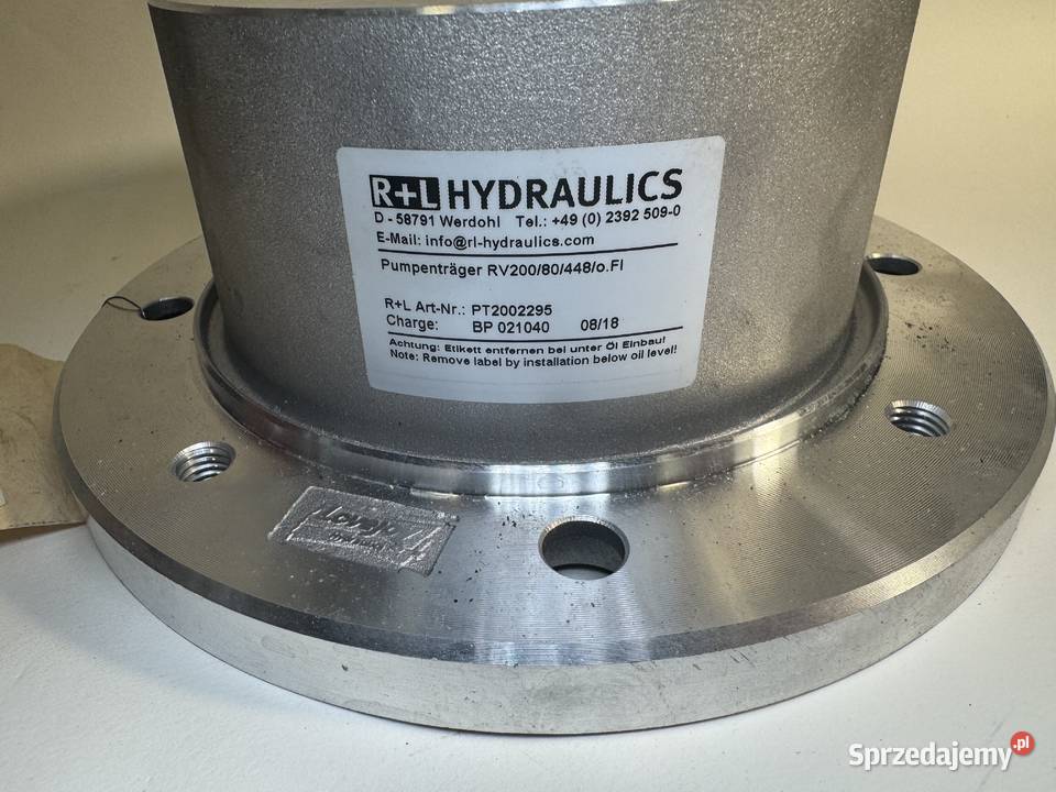 osłona sprzęgła i łącznik silnika RL Hydraulics Warszawa