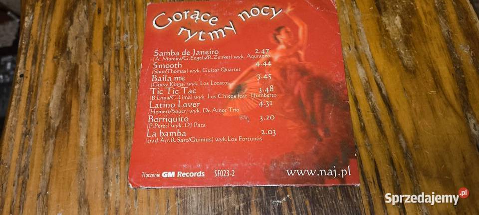 Gorące rytmy nocy superprzeboje latino Płyty i kasety Gliwice