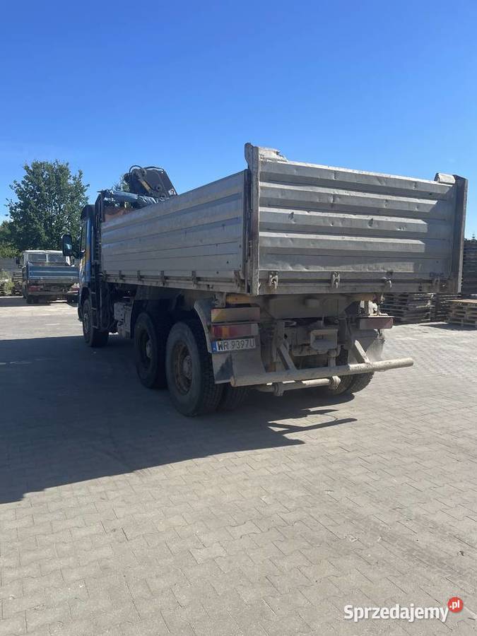 Volvo FM 3stronna wywrotka z HDS HIAB 125 mazowieckie Radom