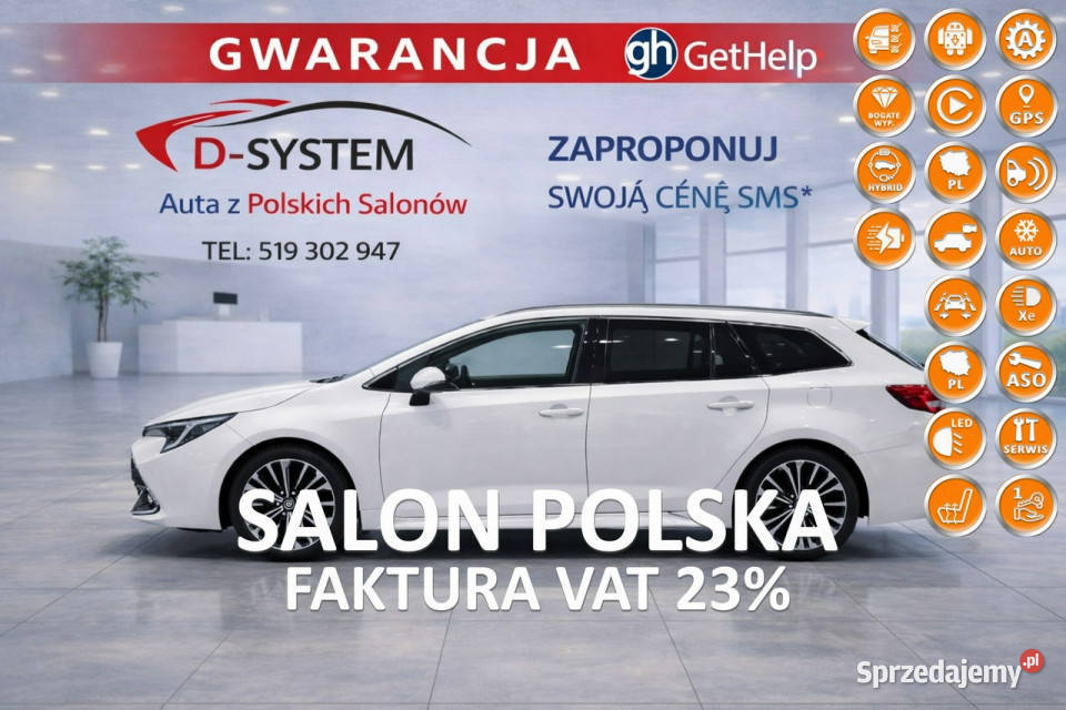 Toyota Corolla 23r Salon Polska 18 HYBRID Toyota Białystok