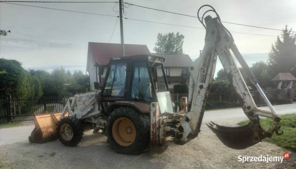 Koparko ładowarka Case 580k teleskop Busko-Zdrój