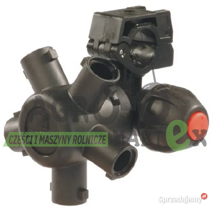 40649271 GŁOWICA OPRYSKOWA 5POZ NA RURKĘ 20 F10