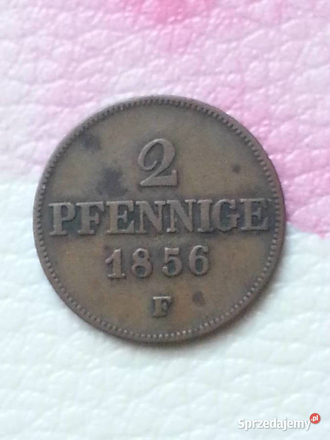 1189 Niemieckie Monety Saksonia zachodniopomorskie Szczecin