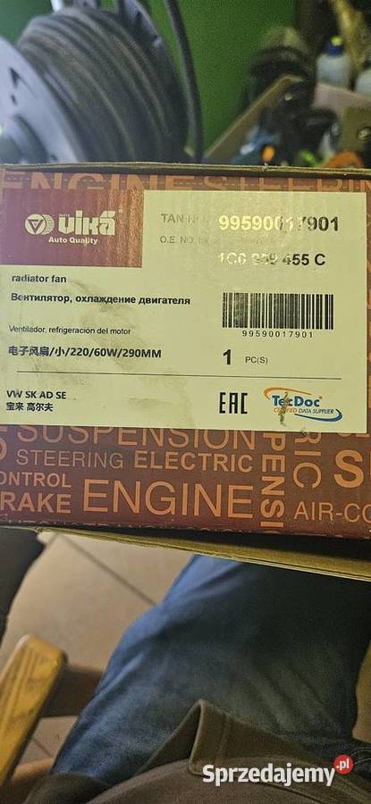 Wentylator chłodnicy vag 99590017901