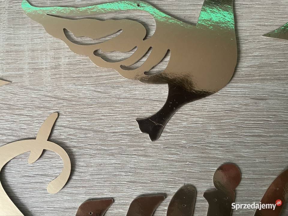 Zestaw dekoracji na chrzest Kłodawa sprzedam