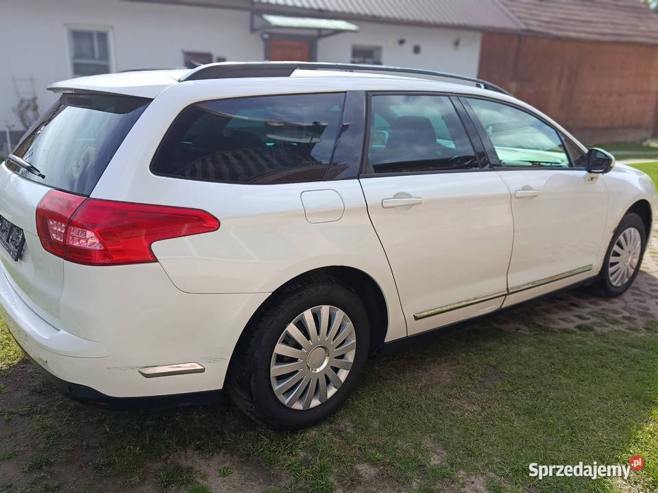 Citroen C5 16 HDi Biała perła okazja Zarszyn
