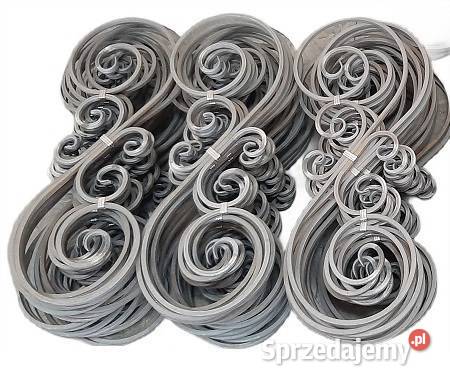 elementy kute metalowe rozeta tralka 9