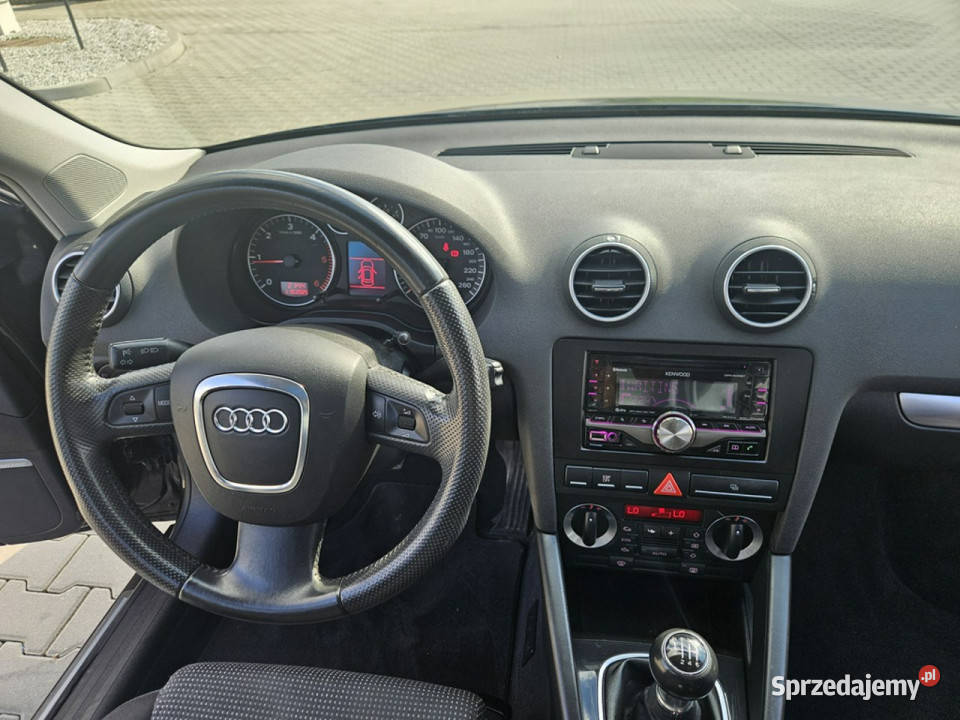 Audi A3 20 140 Klimatronik Elektryka Zadbany 8P garażowany Strzegom