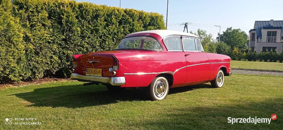 Opel Rekord z 1960 roku remoncie nieuszkodzony śląskie Strumień