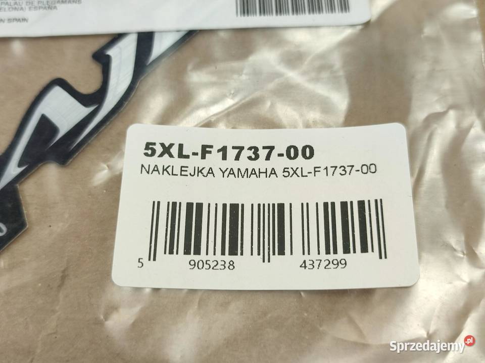 NAKLEJKA MAJESTY ZADUPEK PRAWA YAMAHA YP125E