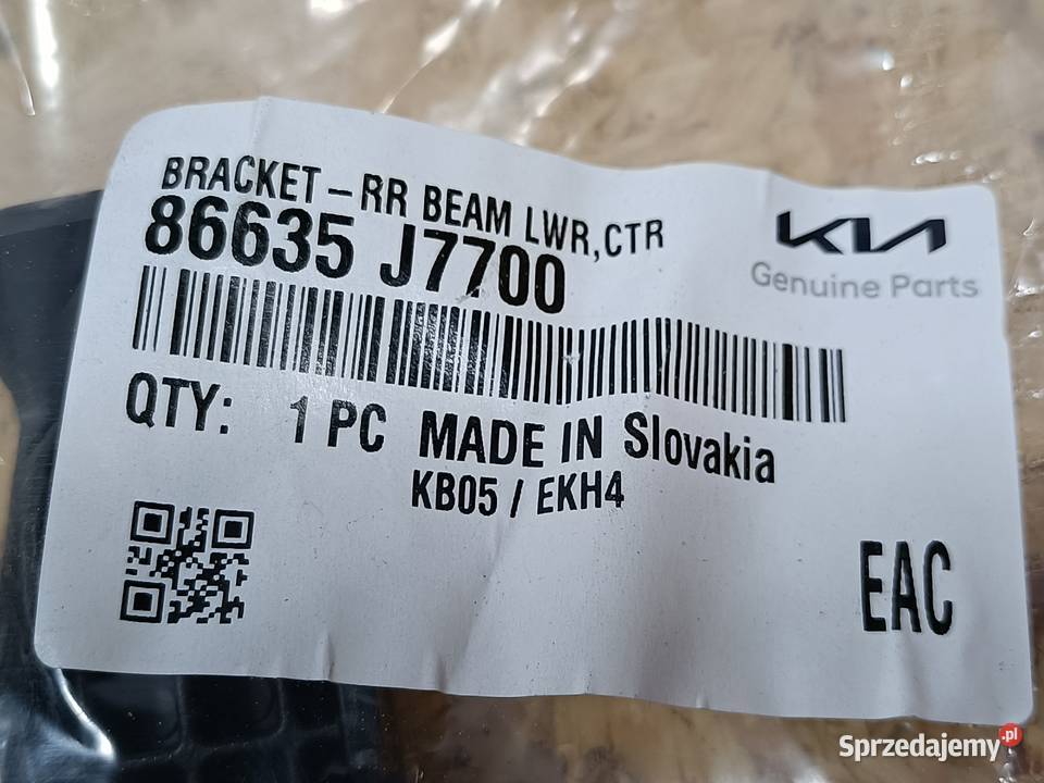 KIA CEED 3 III ŚLIZG MOCOWANIE ZDERZAKA TYŁ Pleszew