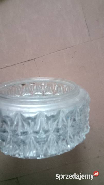 Klosz lampy z lat PRL