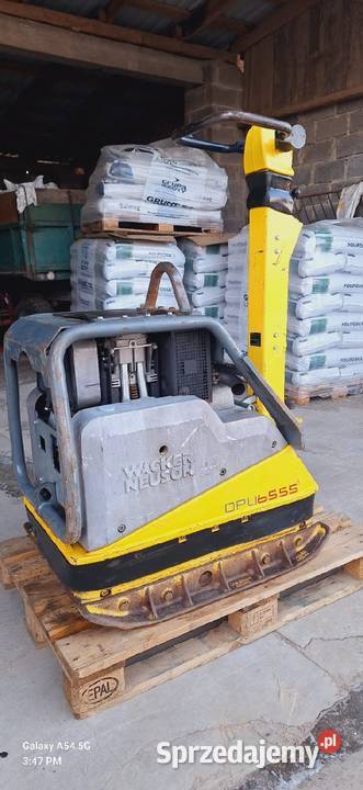 Zagęszczarka Wacker Neuson DPU6555 z 2022r stan śląskie Jaworzno