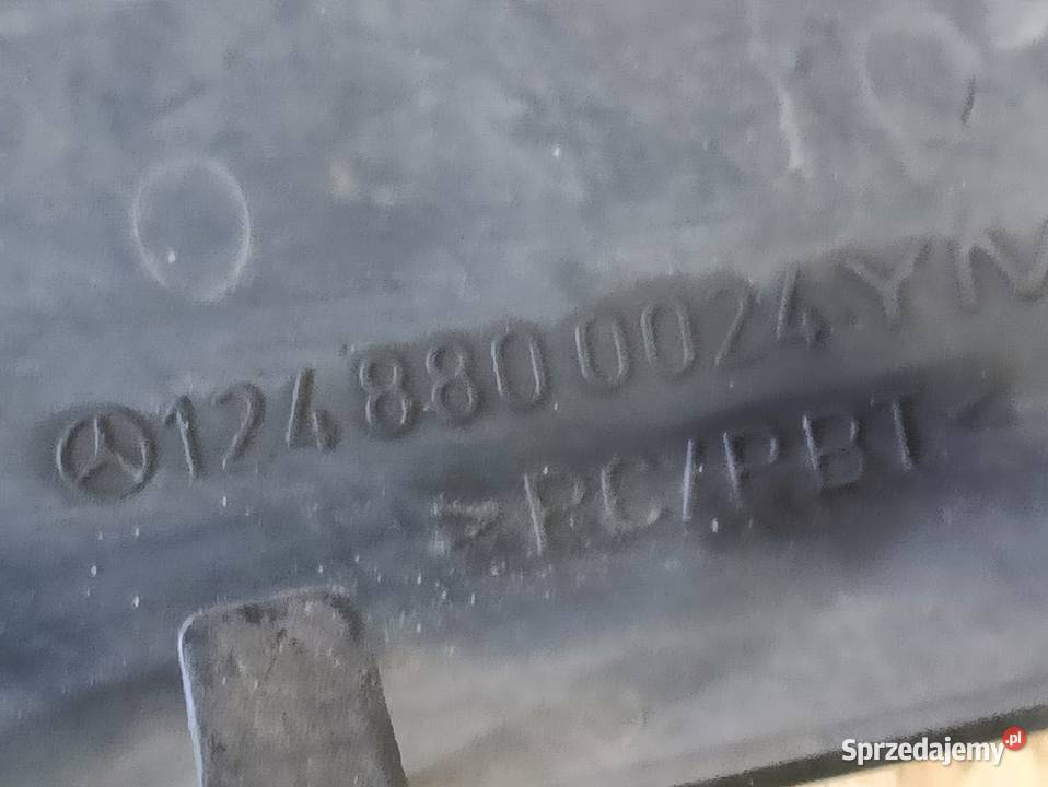 Zaślepka Zderzaka Tylnego pod Hak Holowniczy Pleszew sprzedam