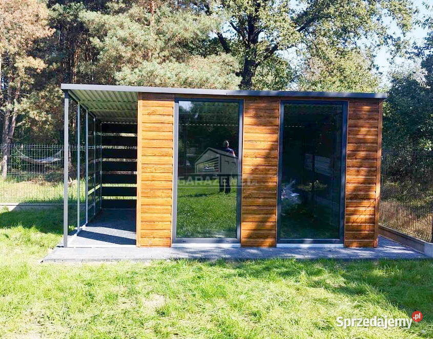 SCHOWEK DOMEK OGRODOWY 3M X 4M WIATA 1M SPAD W Łapanów