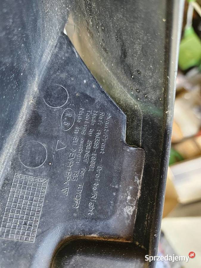 TOYOTA CHR CHR CHLAPACZ PRAWY PRZÓD PW38910001 wielkopolskie Międzychód