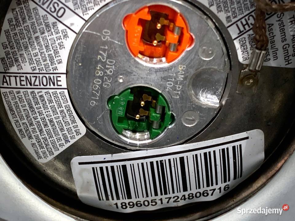 PODUSZKA POWIETRZNA KIEROWCY AUDI A8 D3