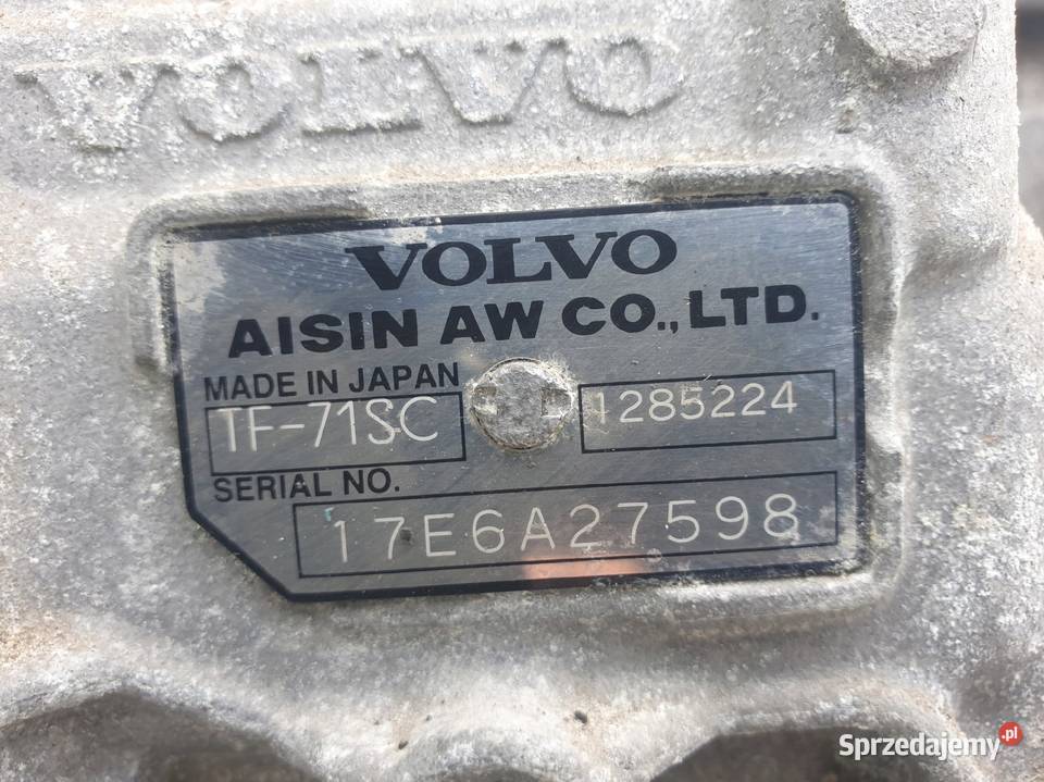 AUTOMATYCZNA SKRZYNIA BIEGÓW Volvo V40 15 T lubelskie