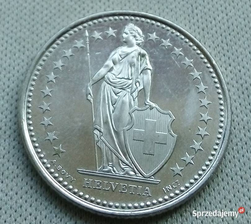 SZWAJCARIA1 FRANK2020 r B mazowieckie Legionowo