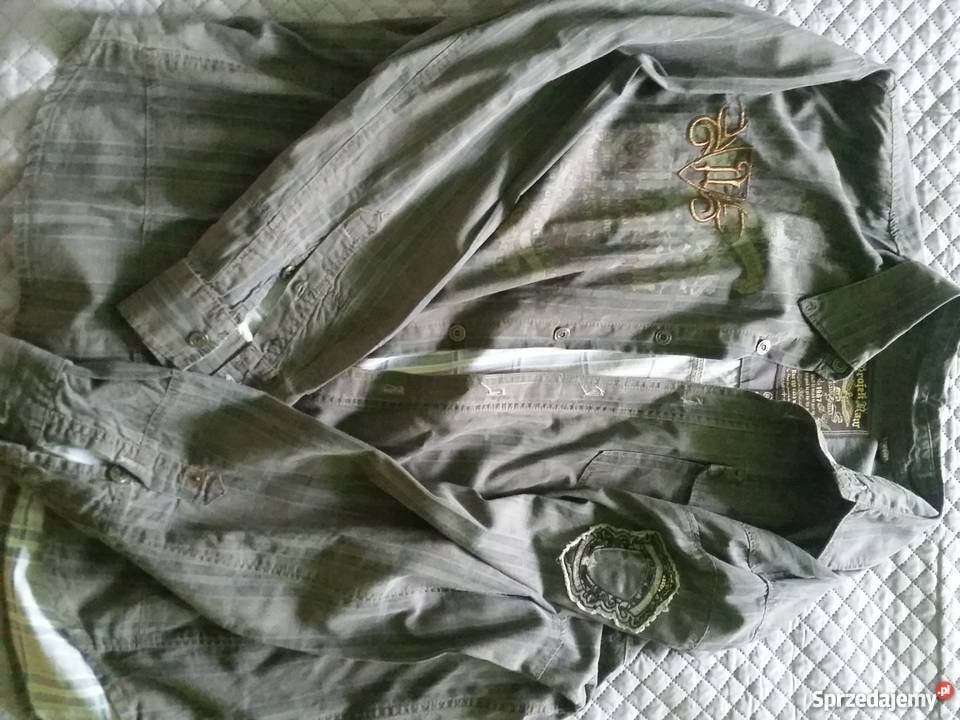 L XL 4344 kołnierzyk Projekraw koszula męska Odzież codzienna Kielce