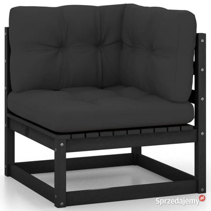 3osobowa sofa ogrodowa z poduszkami lite drewno Warszawa