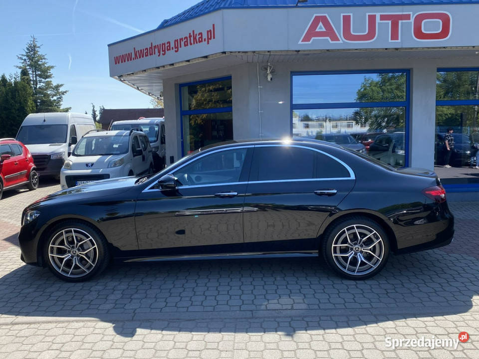 Mercedes E 220 AMG 4 matic Virtual Cocpit ogranicznik prędkości Tarnowskie Góry