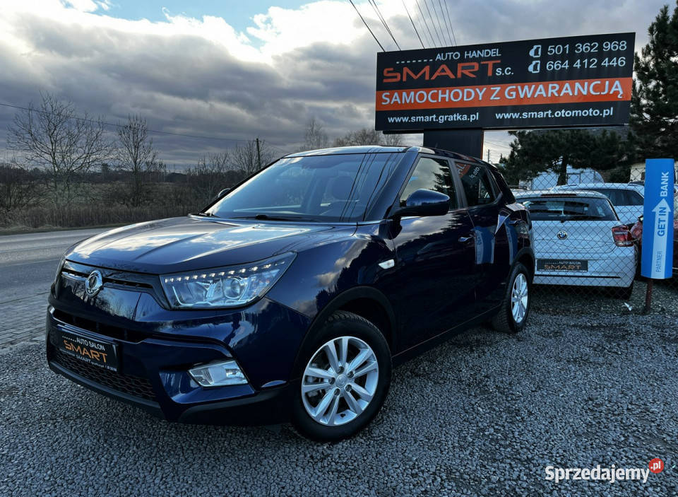 SsangYong Tivoli Benzyna Serwis Ledy Kamera elektrochrom. lusterko wst.