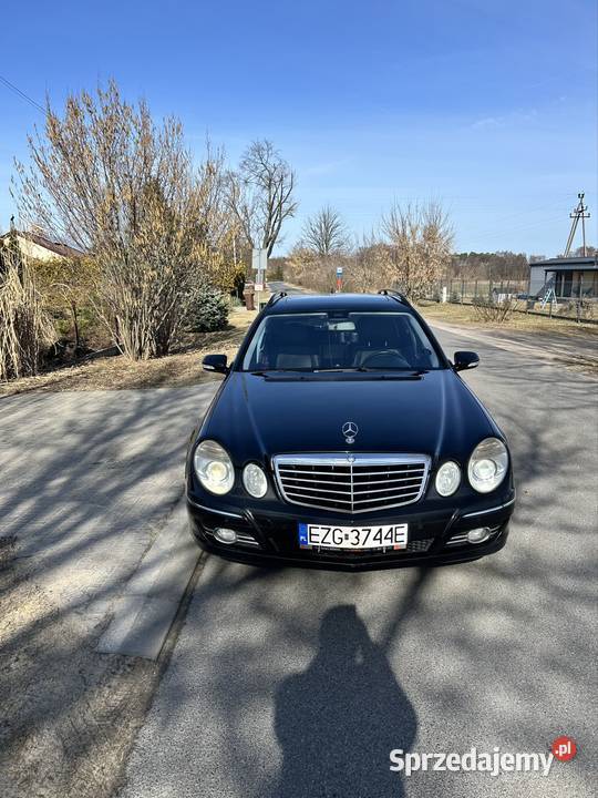 Sprzedam z żalem mojego Mercedesa E211 diesel z kurtyny powietrzne Mercedes-Benz łódzkie Aleksandrów Łódzki