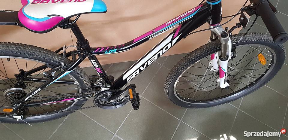 Rower SAVENO Carrera LDS 17 black 26 MTB pomorskie Gdańsk