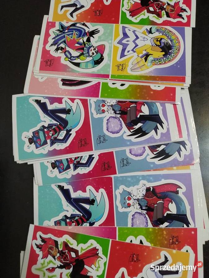 Naklejki anime duże zestaw Kraków