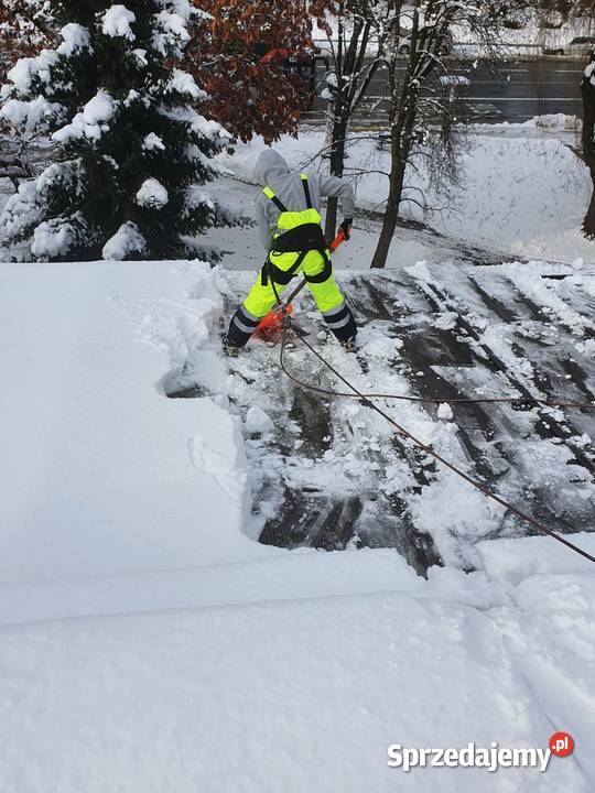 Odśnieżanie dachów Przemyśl Strzyżów Jarosław podkarpackie