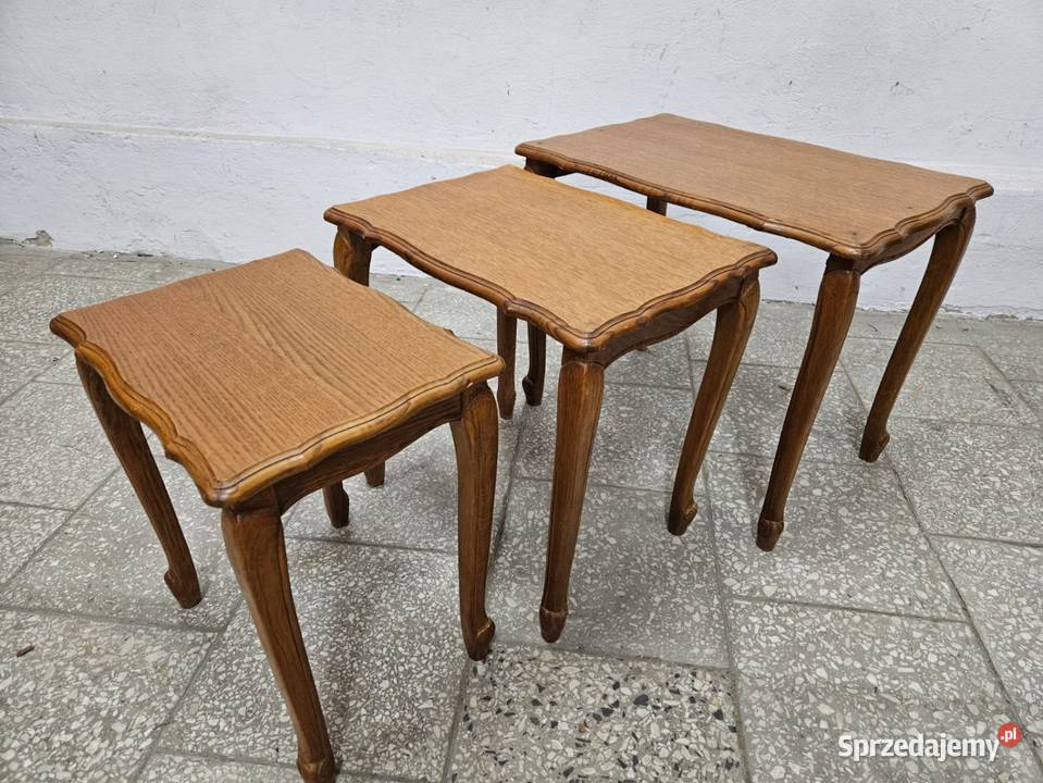 Stoliki ludwikowskie trojaki Francja Nowy Sącz