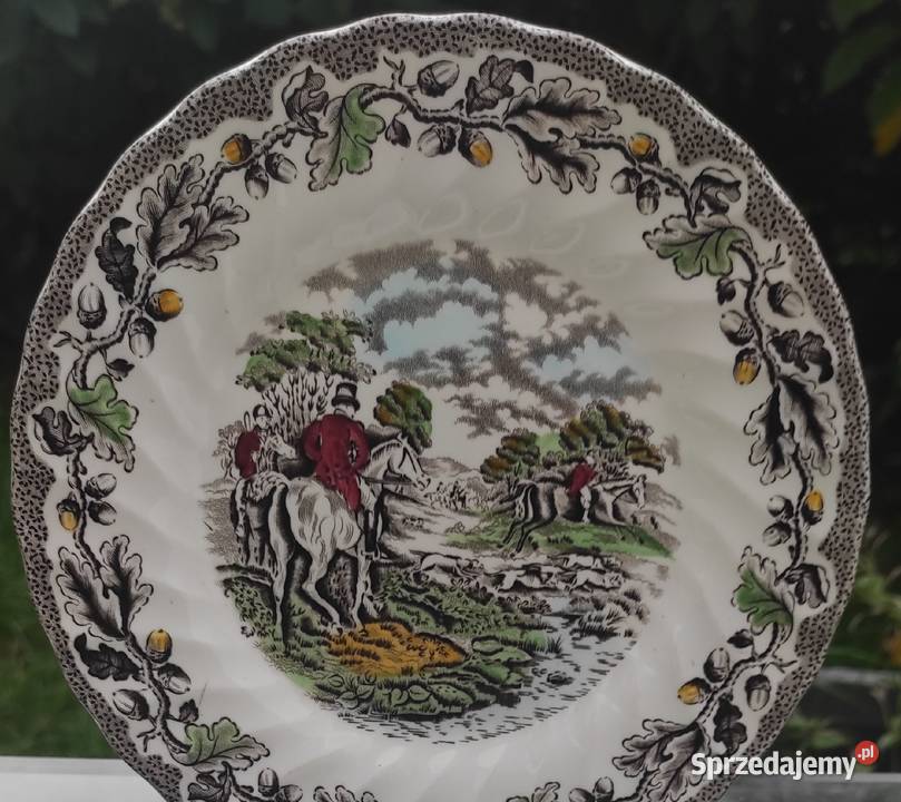 Porcelana angielska Myotts Country Life kolekcje łódzkie Pabianice