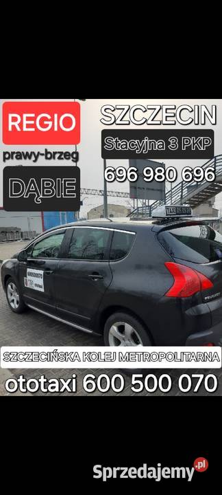numer TAXI SZCZECIN DĄBIEREGIOoddział PRAWYBRZEG