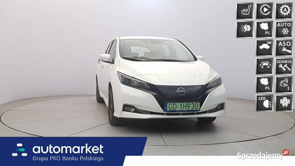 Nissan Leaf 40kWh Acenta Z polskiego salonu Warszawa