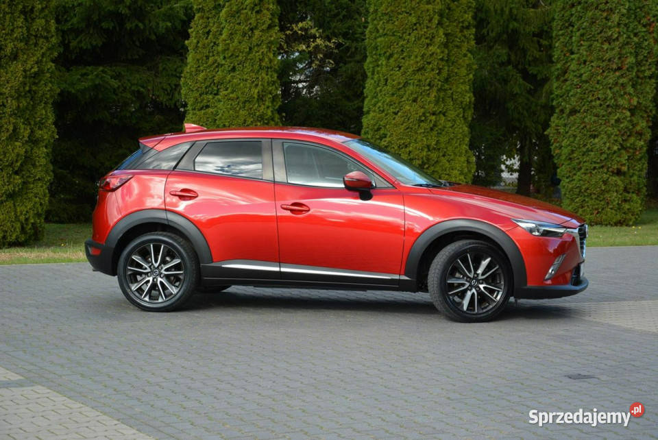 Mazda CX3 Skóry Navi Kamera Head Up Ledy Xenon manualna Ostrów Mazowiecka