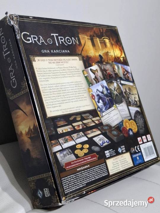 Gra o tron karciana fabularna kolekcjonerska Kraków