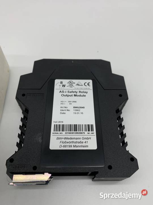 Bihl Wiedemann BWU2045 Relay module Warszawa sprzedam